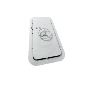 Marine weathertight single-leaf steel door