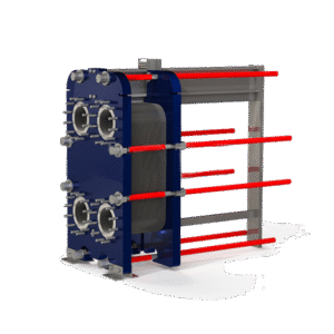 Detachable plate heat exchanger