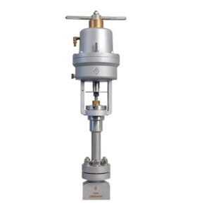 Low temperature and high pressure emergency shut-off valve