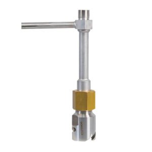 Low-temperature return gas gun