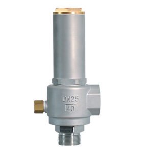 Low-temperature soft-seal full-opening safety valve