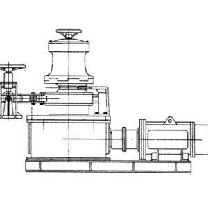 Electric anchor windlass