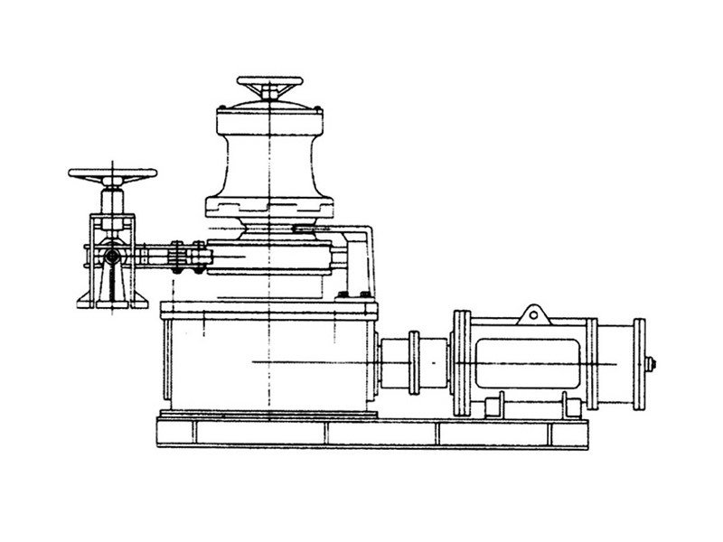 Electric anchor windlass