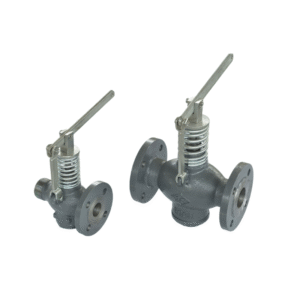 Self-closing relief valve